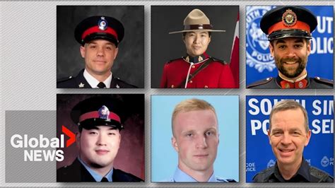 At least 9 Canadian police officers have been killed since Sept. 22: Who were they?